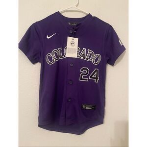 MLB Colorado Rockies Ryan McMahon Players Jersey NEW NWT